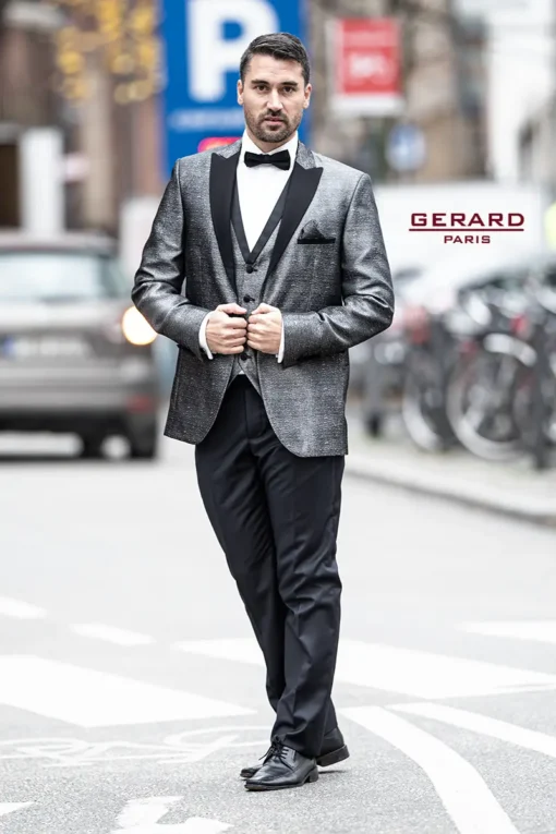 Monte Carlo Glamour Wedding Suit - Image 2