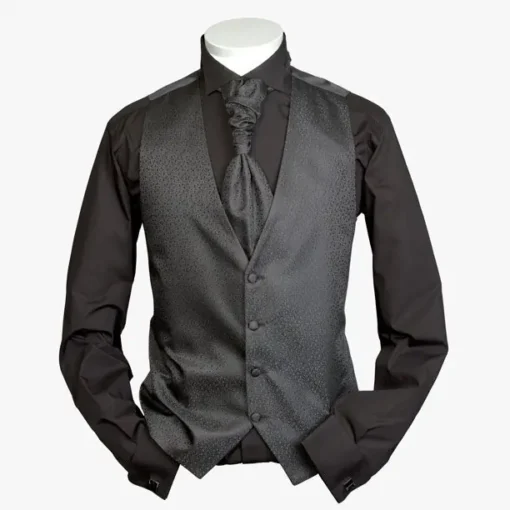 Black Tuxedo Shirt - Image 2